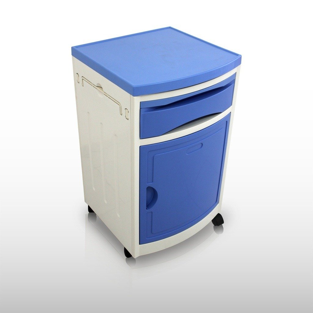 Buro hospitalario color azul claro