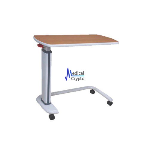 Mesa puente café claro sencilla