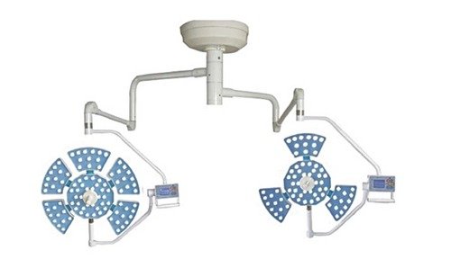 Lampara de quirófano CORONA 6+4 CON CÁMARA Y MONITOR